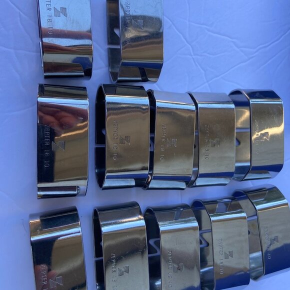 ORIGINAL ZEPTER 12PCS NAPKING RING SET BOX - Picture 11 of 15